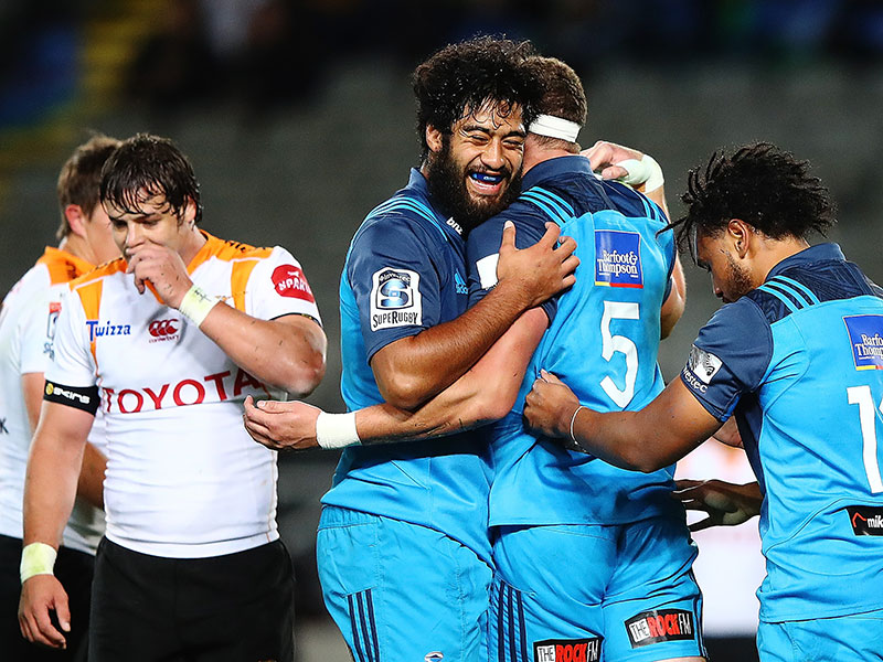 Blues power past Cheetahs in try-fest