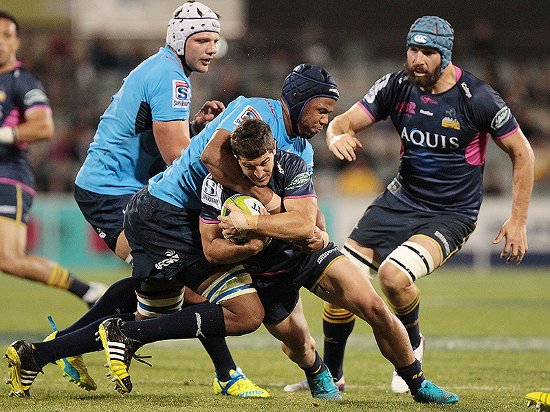 Larkham hails Brumbies' attitude against Bulls