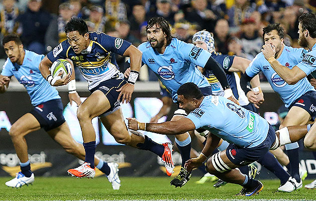 Waratahs edge Brumbies in derby