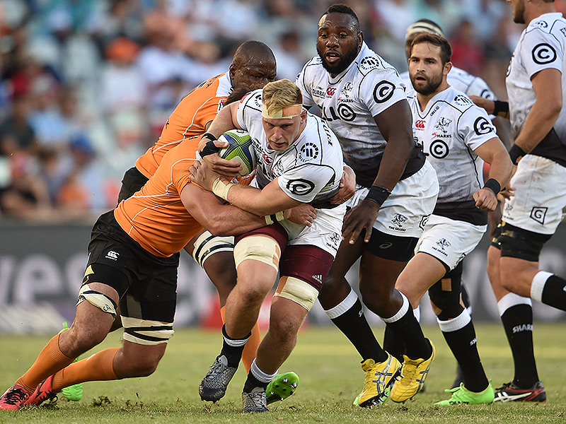 Sharks outmuscle willing Cheetahs