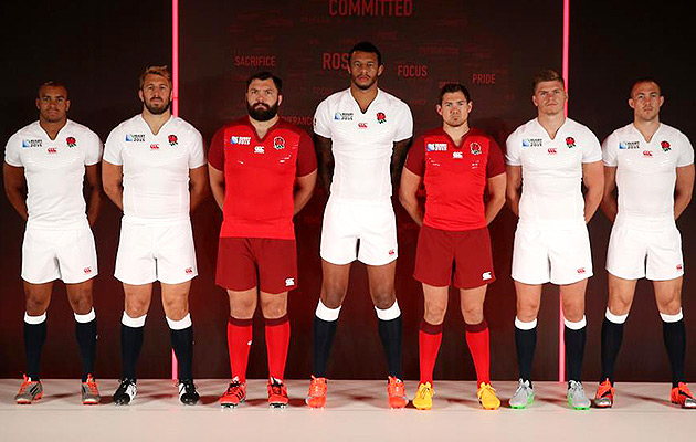 England unveil 3D jersey
