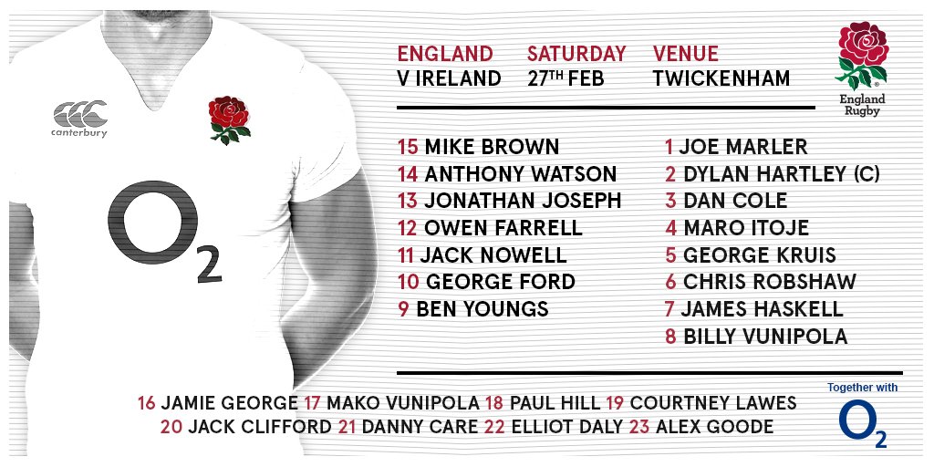 Itoje gets first England start