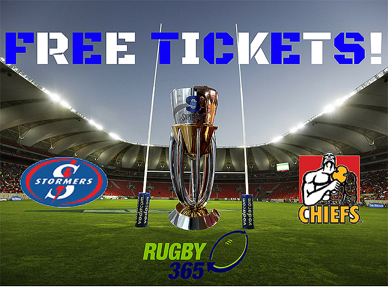 FREE TICKETS: Stormers v Chiefs