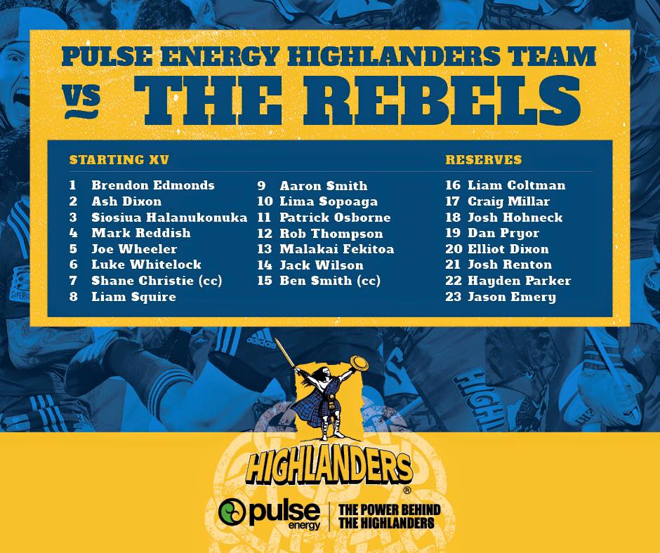 Trio returns for Highlanders