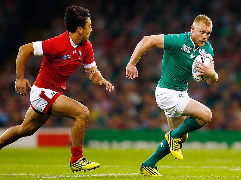 Ireland rout willing Canucks