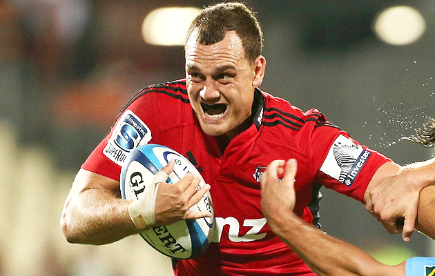 Crusaders change five as Crotty gets a ton