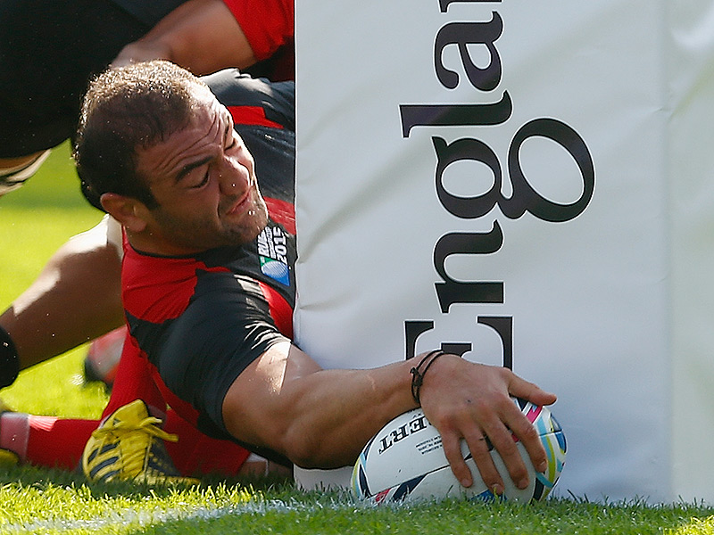 'No fear' Georgia ready for All Blacks battle