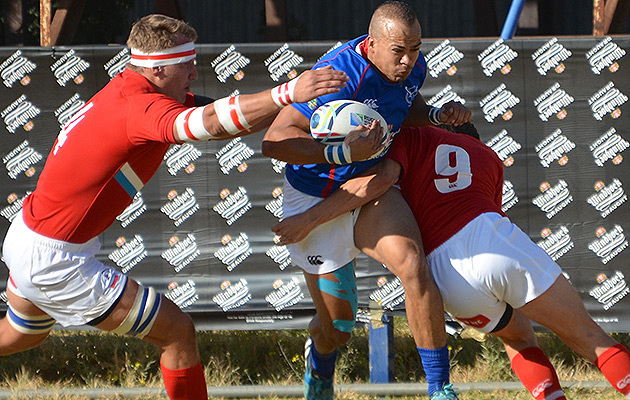 Namibia thrash Russia in first Test
