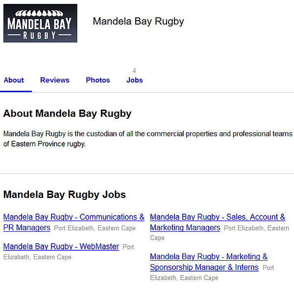 Mandela Bay Rugby: Another failed venture?
