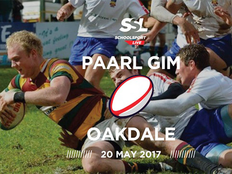 SCHOOLS STREAM: Paarl Gim v Oakdale