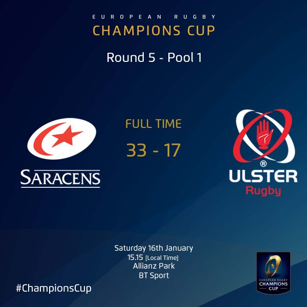 Superb Saracens secure top spot