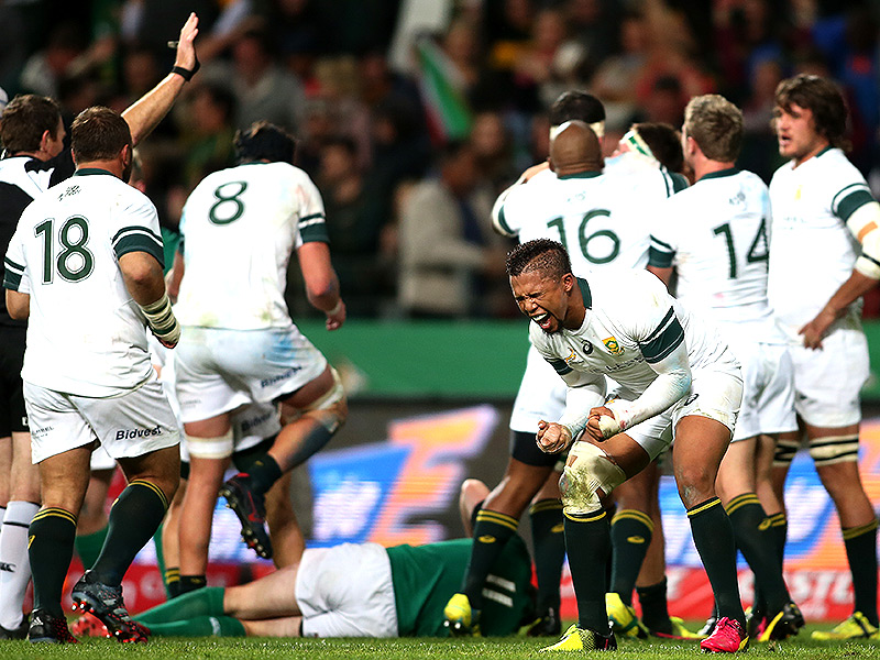 Faf's tackle seals Bok series win