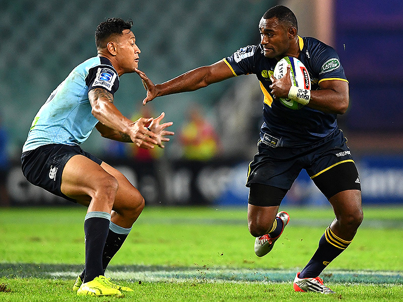 Tomane hat-trick ends Brumbies' drought