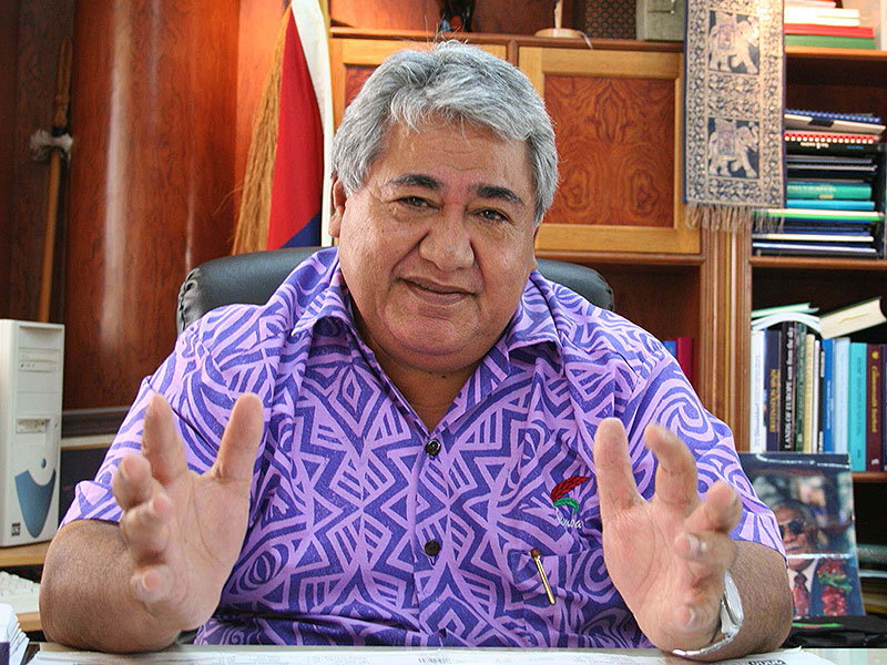 Samoa in Tietjens coup