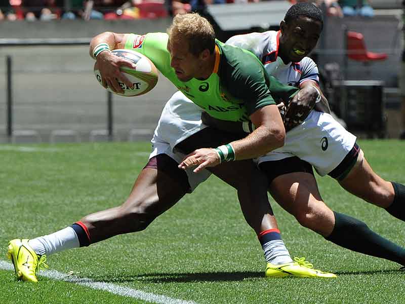 Hougaard finding his feet in Sevens