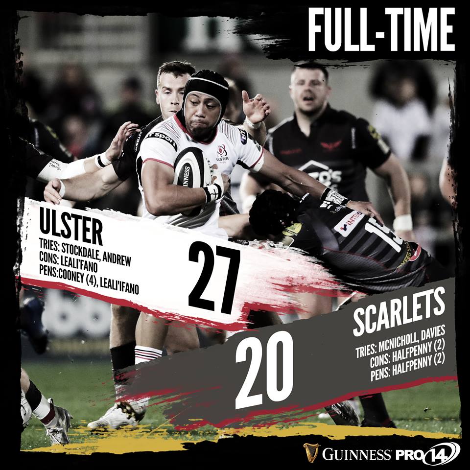 Ulster topple the defending champions