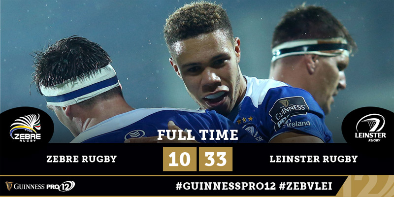 Byrne's hat-trick puts Leinster back on top