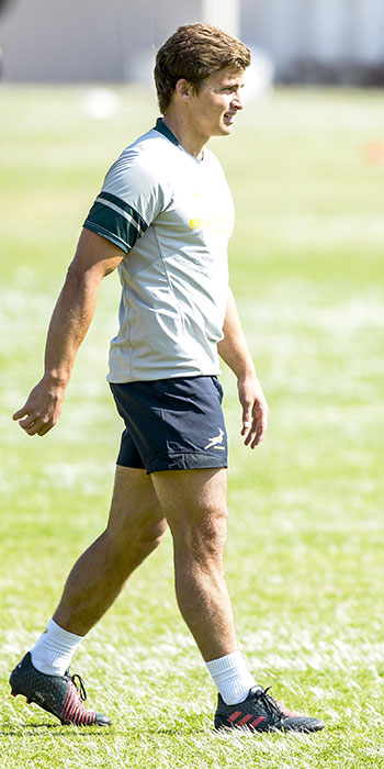 Lambie raring to go in the green and gold